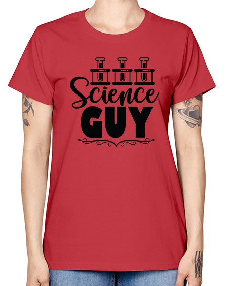 Science Guy 118# - general science -  Missy T-Shirt