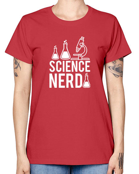 Science Nerd 61# - general science -  Missy T-Shirt