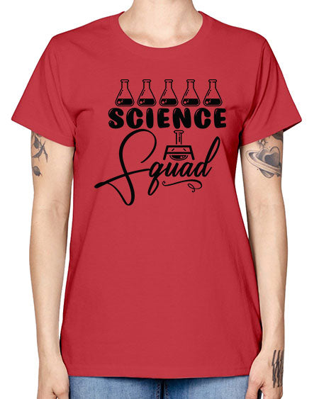 Science Squad 55# - general science -  Missy T-Shirt