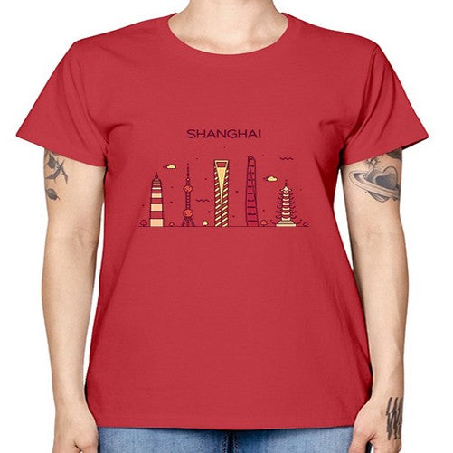 Shanghai 1827# - cities -  Missy T-Shirt