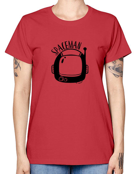 Spaceman 9# - space -  Missy T-Shirt