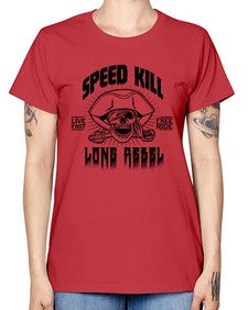 Speed kill 1107# - graphic -  Missy T-Shirt