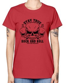 Stay true 1115# - graphic -  Missy T-Shirt