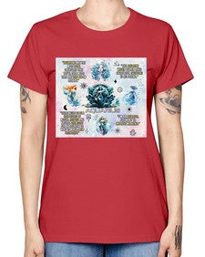Straight Aquarius 468# - aquarius -  Missy T-Shirt