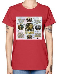 Straight Gemini 472# - gemini -  Missy T-Shirt