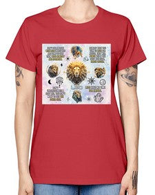 Straight Leo 473# - leo -  Missy T-Shirt