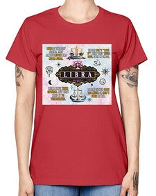Straight Libra 474# - libra -  Missy T-Shirt