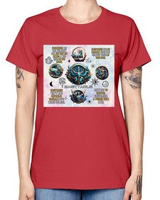 Straight Saggitarius 476# - sagittarius -  Missy T-Shirt