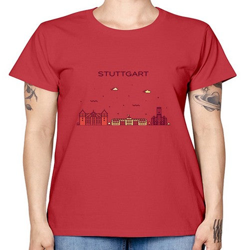 Stuttgart 1901# - cities -  Missy T-Shirt