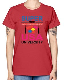 Super Mom Makes Nurse in the Style 1431# - nurse -  Missy T-Shirt
