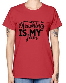 Teaching Is My Jam 1481# - teacher -  Missy T-Shirt