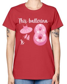 Th birthday ballet dancer ballerina 46# - ballet -  Missy T-Shirt
