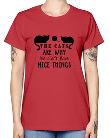 The Cats Style 118# - cats -  Missy T-Shirt