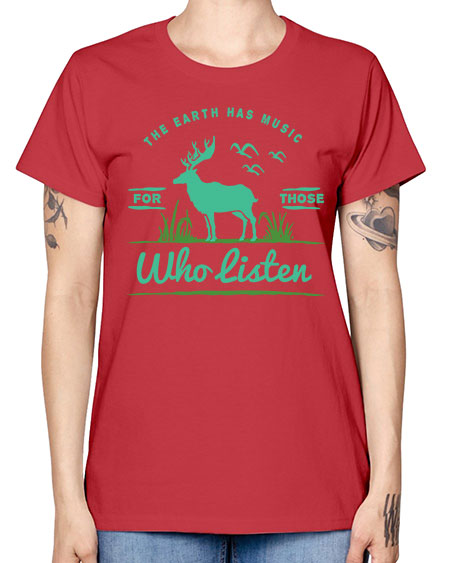 The Earth Has Music 15# - nature -  Missy T-Shirt