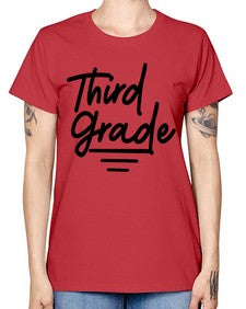 Third Grade 947# - third grade -  Missy T-Shirt