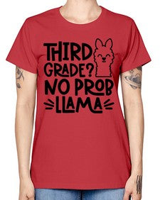 Third Grade No Prob 971# - third grade -  Missy T-Shirt