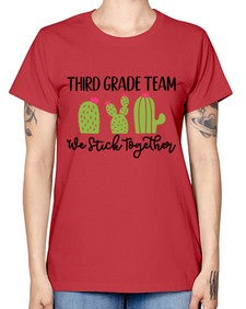 Third Grade Team 977# - third grade -  Missy T-Shirt