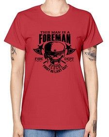 This man is 1166# - skull and bones -  Missy T-Shirt