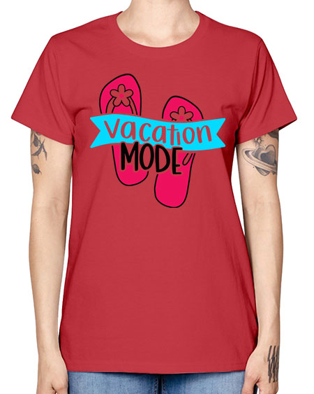 Vacation Mode Style 8# - summer -  Missy T-Shirt