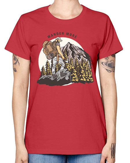 Wander More 3# - nature -  Missy T-Shirt