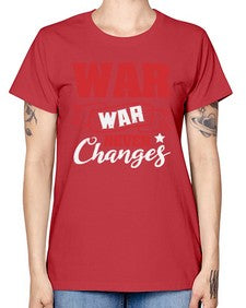 War War never changes 53# - video games -  Missy T-Shirt