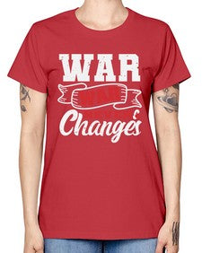 Warwar never changes 54# - video games -  Missy T-Shirt