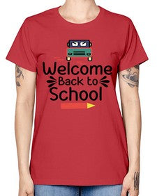 Welcome Back to School 996# - last day of school -  Missy T-Shirt