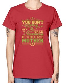You dont need 271# - cartoon super hero -  Missy T-Shirt