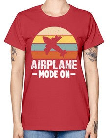 airplane mode on  4# - airplane -  Missy T-Shirt