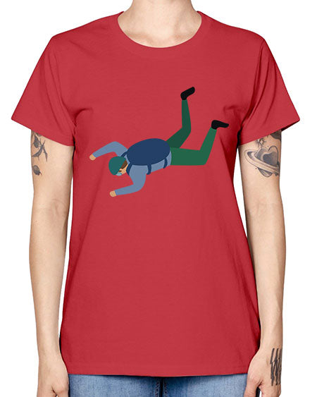 all in one 01# - parachute -  Missy T-Shirt