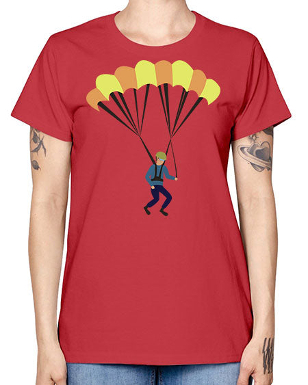 all in one 08# - parachute -  Missy T-Shirt