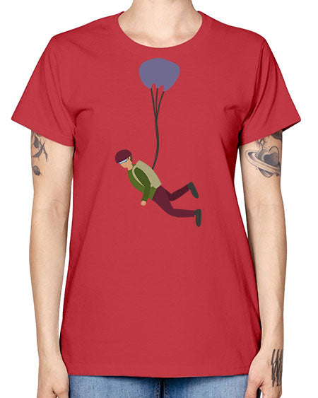 all in one 09# - parachute -  Missy T-Shirt