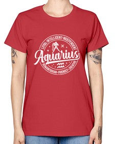 aquarius 77# - aquarius -  Missy T-Shirt