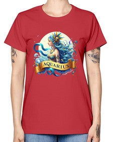 aquarius 84# - aquarius -  Missy T-Shirt
