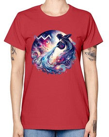 aquarius 89# - aquarius -  Missy T-Shirt