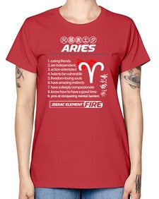 aries 137# - aries -  Missy T-Shirt