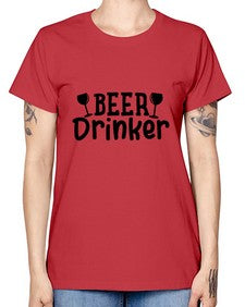 beer drinker 46# - beer -  Missy T-Shirt