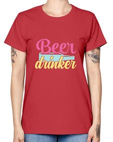 beer drinker 47# - beer -  Missy T-Shirt
