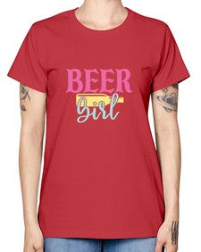 beer girl 48# - beer -  Missy T-Shirt