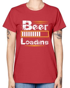 beer loading 654# - beer -  Missy T-Shirt