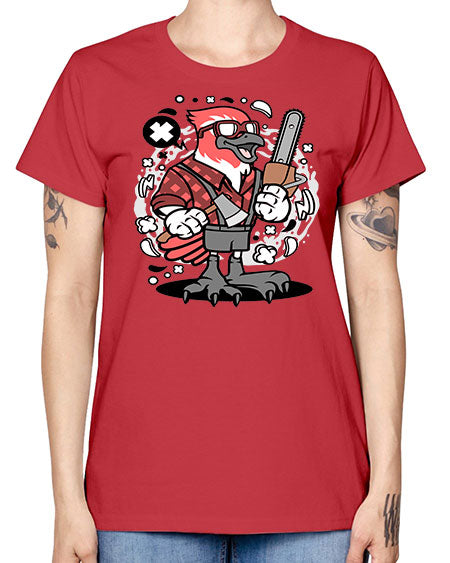 bird lumberjack 17# - birds -  Missy T-Shirt