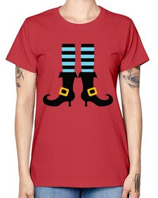 bluewitchlegs 47# - witch -  Missy T-Shirt