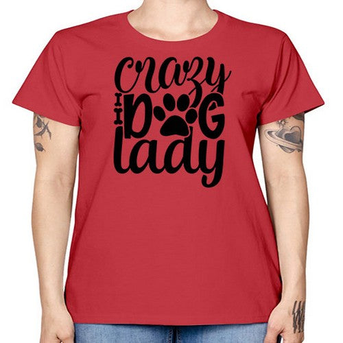 crazy dog lady Style 122# - dogs -  Missy T-Shirt