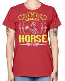 crazy horse Style 9# - horse -  Missy T-Shirt