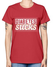 diabetes sucks Style 46# - diabetes -  Missy T-Shirt
