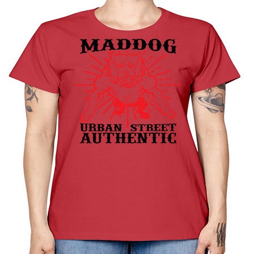 dog t shirt design 92# - dogs -  Missy T-Shirt