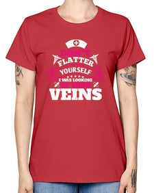 dont flatter yourself Style 716# - nurse -  Missy T-Shirt