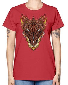 dragon 176# - dragon -  Missy T-Shirt