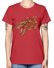 dragon 184# - dragon -  Missy T-Shirt