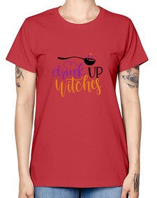 drink up witches 37# - witch -  Missy T-Shirt